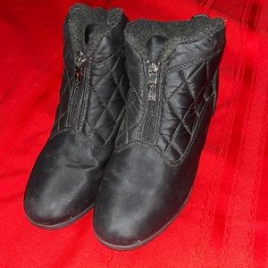 Black Sporto Ankle Boots Size 7